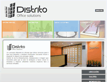 Tablet Screenshot of distritomexico.com